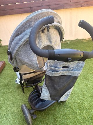 Triciclo bebé 3 en 1 con barra parental