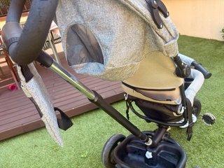 Triciclo bebé 3 en 1 con barra parental