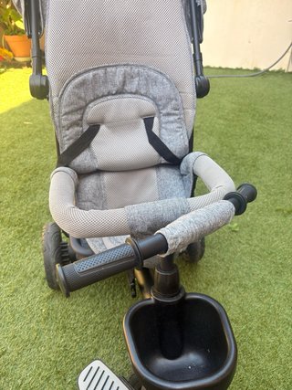 Triciclo bebé 3 en 1 con barra parental