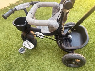 Triciclo bebé 3 en 1 con barra parental