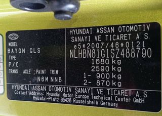 Hyundai 439960 luz bayon essence mild-hybrid 2wd