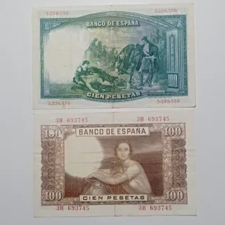 Lote 16 Billetes Españoles Antiguos