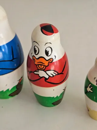 Matrioska Paperino Disney Vintage