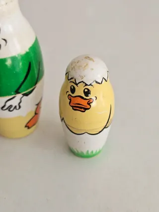 Matrioska Paperino Disney Vintage