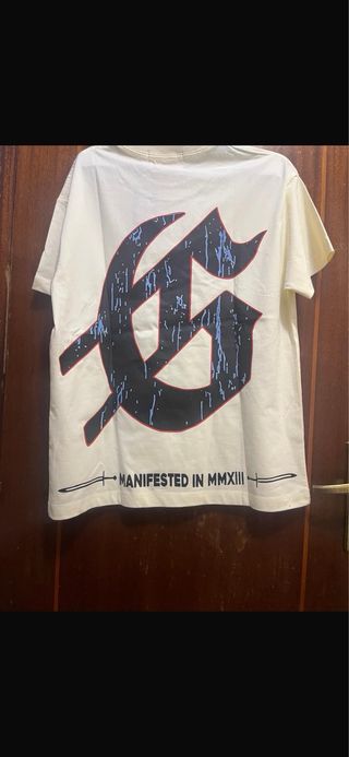 Camiseta Godspeed Calavera Rosa