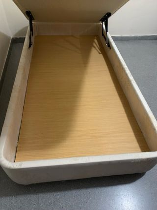 Canapé individual tela y metal