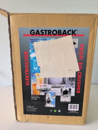 Triturador de hielo profesional nuevo