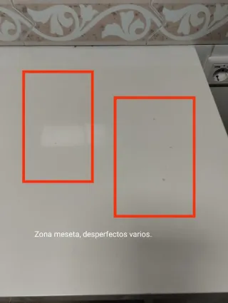 Mesa alta cocina con 2 taburetes