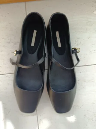 Zapatos bailarina mercedita negros