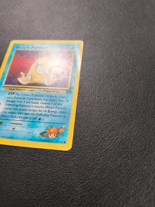 Carta Pokémon Misty's Psyduck 90/132