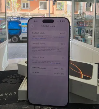 iPhone 16 Pro Max 256GB Desierto