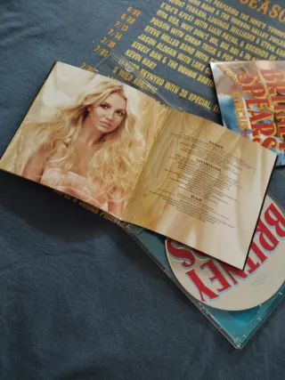 Britney Spears Circus 2CDs doble póster