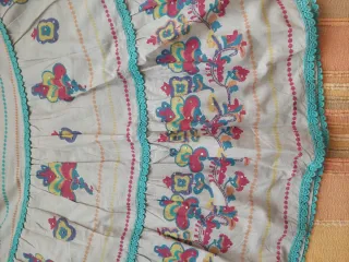 Falda Flamenco vuelo estampada