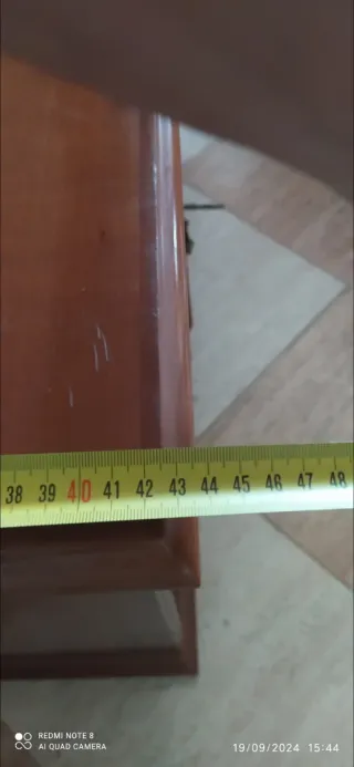 Comedor Completo de Madera y Cristal, Regalo Sofa