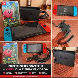 Nintendo Switch + Kirby y la Tierra Olvidada