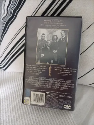 La Lista de Schindler VHS - Ganadora 7 Oscars