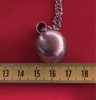 Colgante Cadena Plata Llamada Angeles