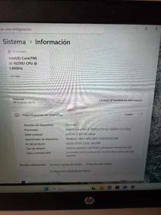 HP Probook 450 G7