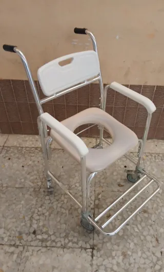 Silla baño y carrito adultos