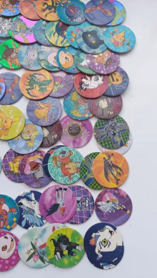 Lote 97 Tazos Digimon Originais Bandai