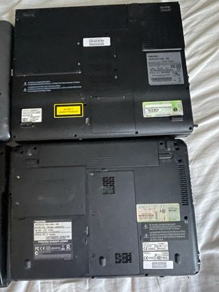 Lote 6 Portátiles Dell, HP, Toshiba
