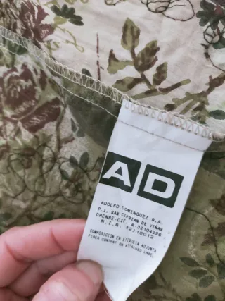 Falda Adolfo Domínguez floral