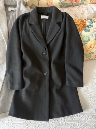 Abrigos mujer beige, negro y gris
