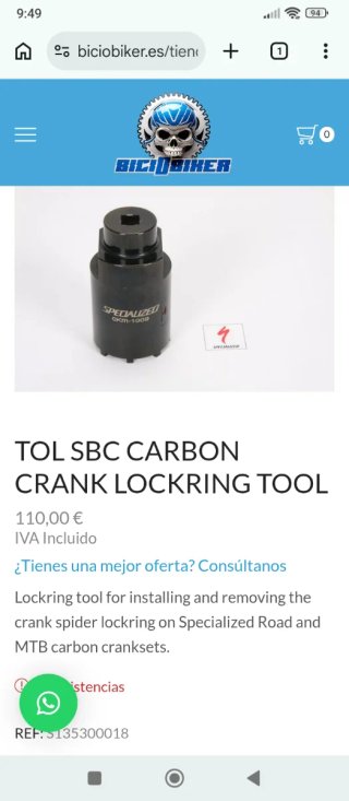 Herramientas para bicicleta specialized