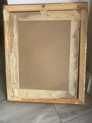 Cornice in legno dorata