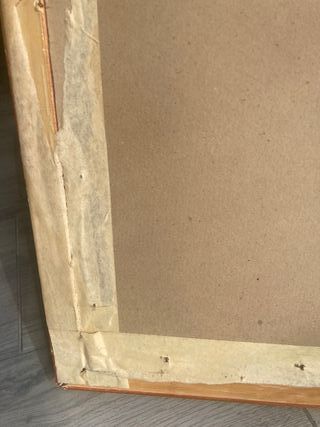 Cornice in legno dorata