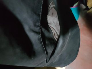 Giubbotto in pelle marrone uomo