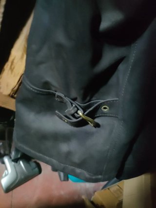 Giubbotto in pelle marrone uomo