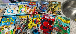 Lote cómics variado años 90s Deagostini, Bongo