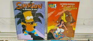 Lote cómics variado años 90s Deagostini, Bongo