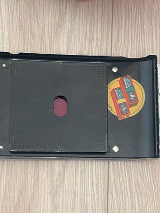 Cámara Agfa Isolette plegable con funda