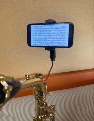 Soporte Móvil Atril Saxofón