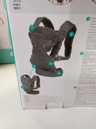 Portabebés Canguro 4en1 Convertible Infantino