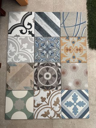 32 Baldosas Decorativas 25x25 cm