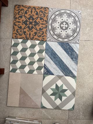 32 Baldosas Decorativas 25x25 cm