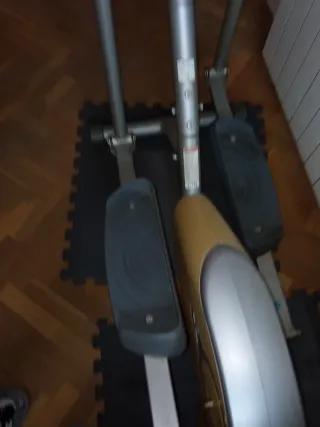 Bicicleta Elíptica Gris