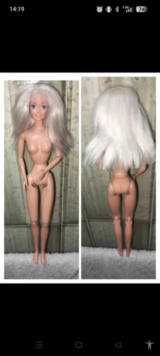 Barbie con vestito rosa