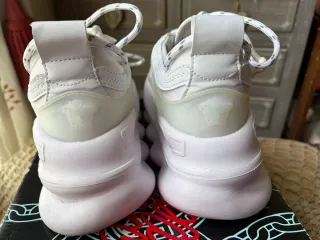 Sneakers Versace Bianche e Beige Originali