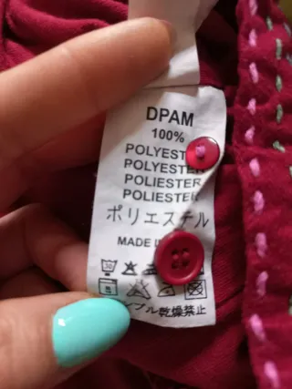 Calça larga criança com peixes