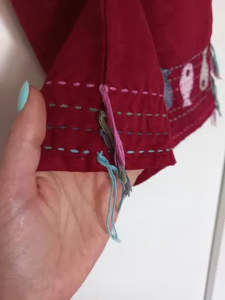 Calça larga criança com peixes