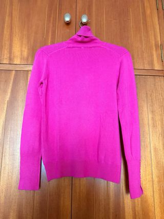 Jersey cuello alto Zara rosa