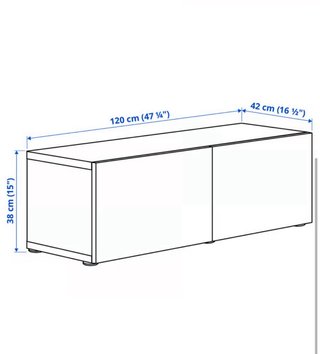 Mueble BESTÅ IKEA blanco