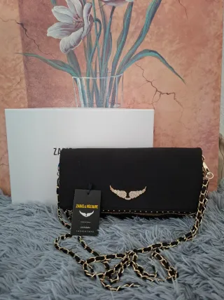 Bolso Zadig & Voltaire negro y dorado