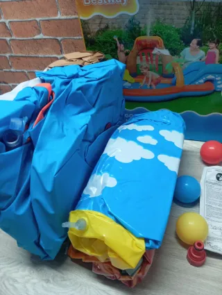 Piscina Hinchable Infantil Volcán
