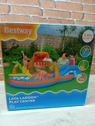 Piscina Hinchable Infantil Volcán