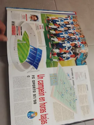 Libro de equipos de leyenda fútbol europeo